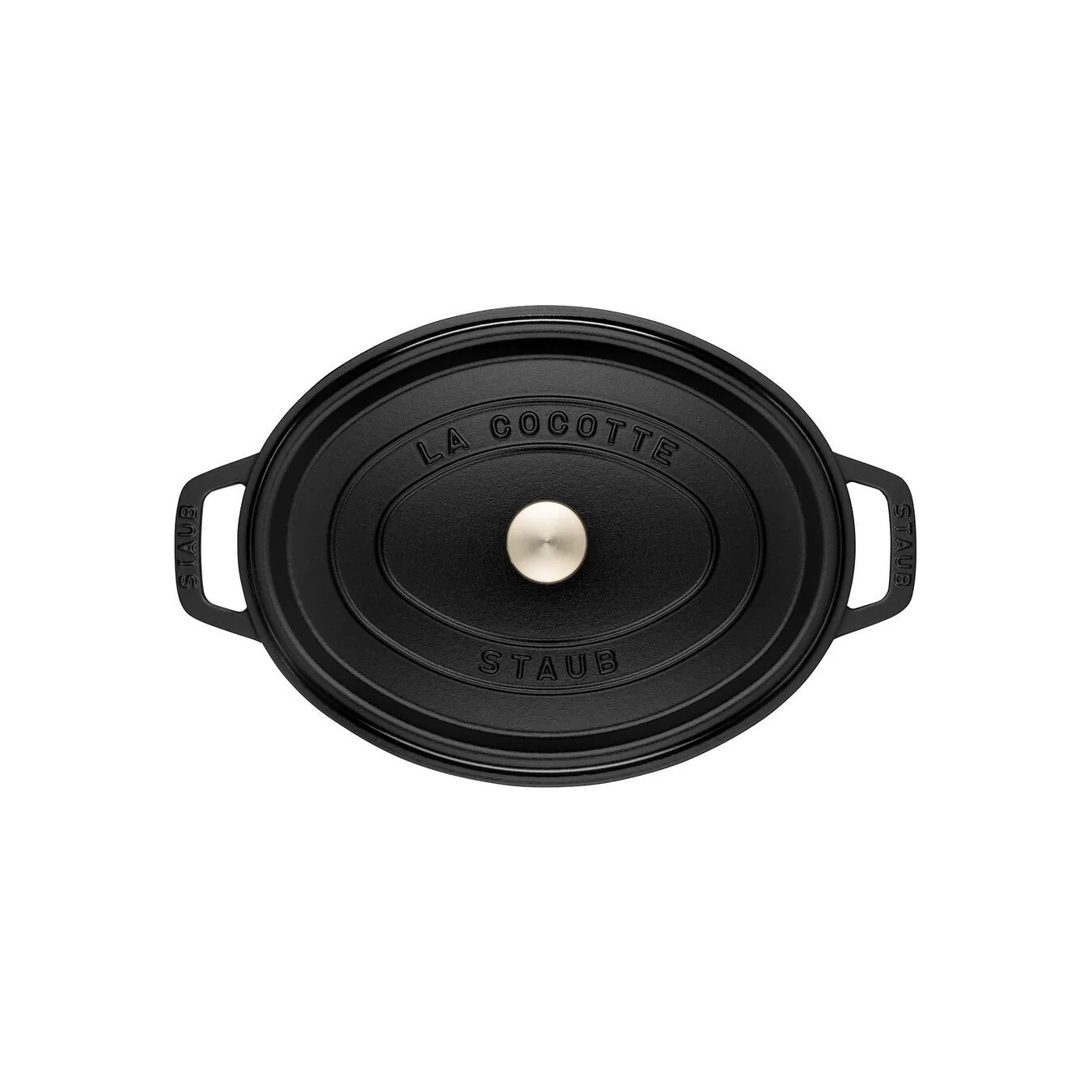 Staub Cocotte Ovale - 23 Cm, Nera 2 Staub Cocotte Ovale - 23 Cm, Nera - immagine 2