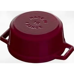 Staub Mini Cocotte Rotonda - 10 Cm, Bordeaux 9 Staub Mini Cocotte Rotonda - 10 Cm, Bordeaux -Vendite Accessori per Cucina 40502 281 0 4
