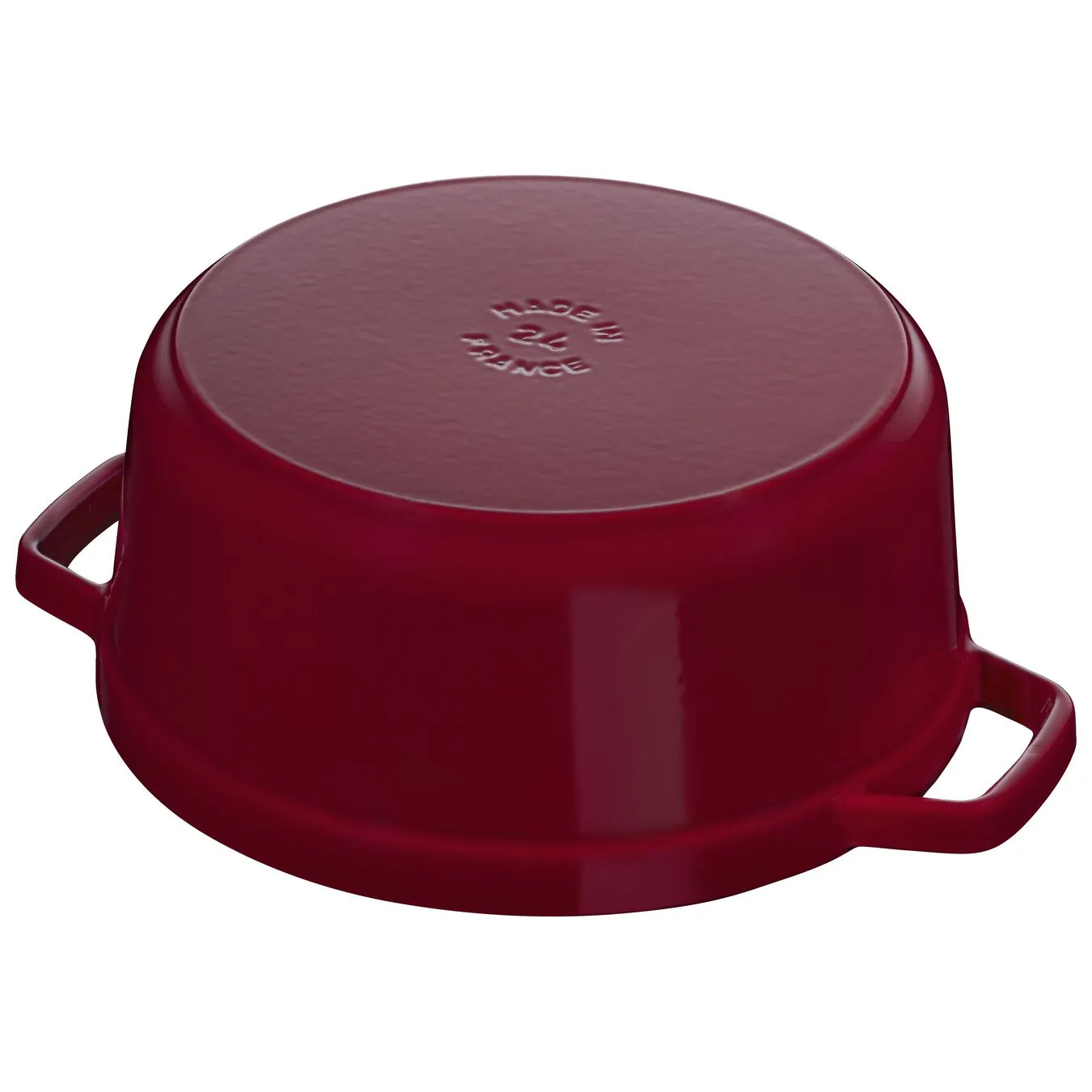 Staub Cocotte Rotonda - 28 Cm, Bordeaux 4 Staub Cocotte Rotonda - 28 Cm, Bordeaux - immagine 4