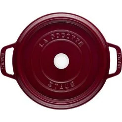 Staub Cocotte Rotonda - 20 Cm, Bordeaux -Vendite Accessori per Cucina 40502292 3