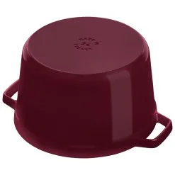 Staub Cocotte Vento Rotonda - 24 Cm, Bordeaux -Vendite Accessori per Cucina 40506566 4