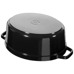 Staub Cocotte Ovale - 31 Cm, Nera Lucida -Vendite Accessori per Cucina 40510 639 0 3