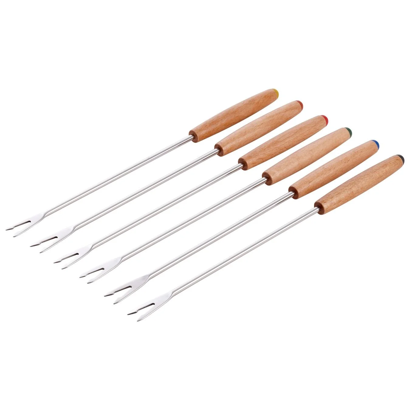 Staub Set Fondue Forchette - 6-pz., Acciaio Inox 2 Staub Set Fondue Forchette - 6-pz., Acciaio Inox - immagine 2