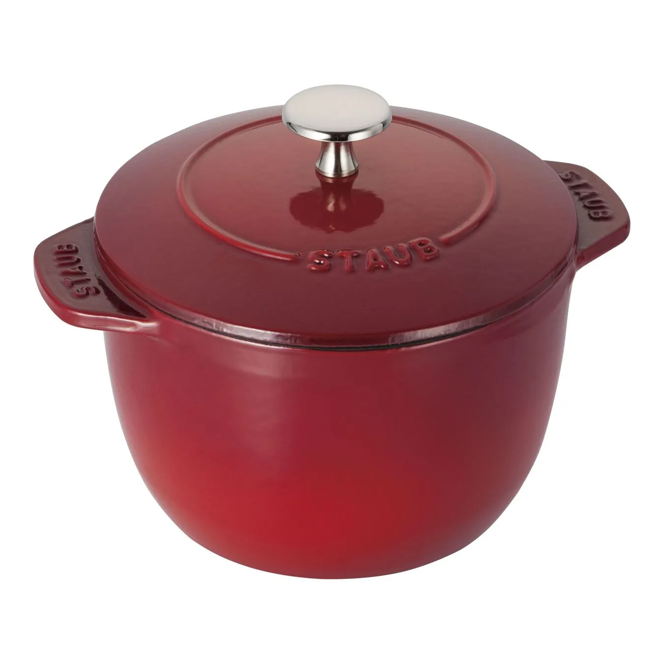 Staub Cocotte Per Riso 16 Cm, Rotondo, Ciliegia, Ghisa 1 Staub Cocotte Per Riso 16 Cm, Rotondo, Ciliegia, Ghisa