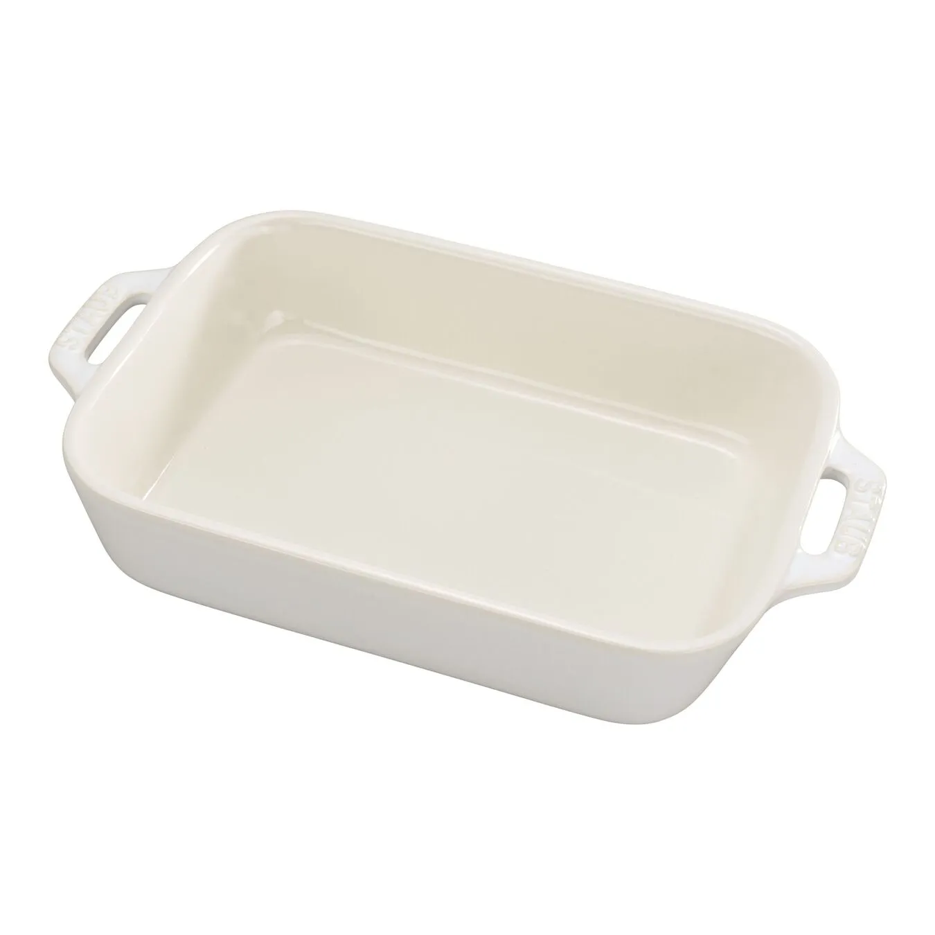 Staub Set Di Pirofile Rettangolare - 2-pz., Avorio 2 Staub Set Di Pirofile Rettangolare - 2-pz., Avorio - immagine 2