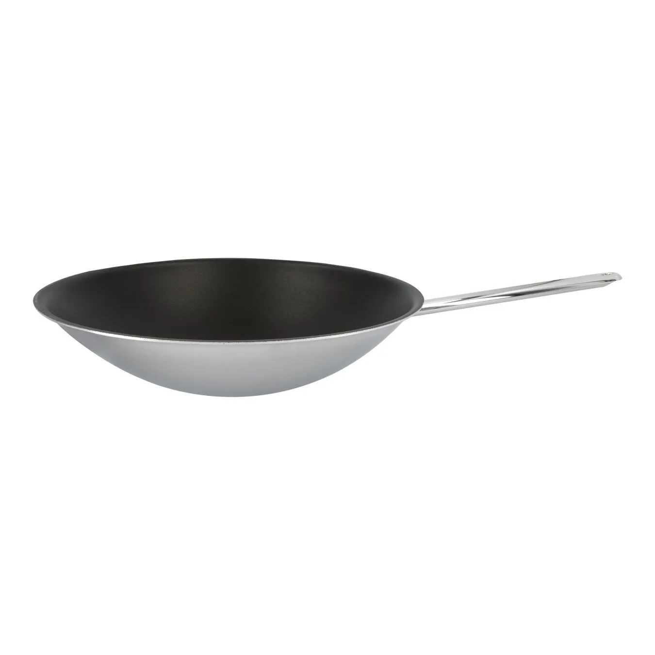Demeyere Wok Fondo Tondo - 36 Cm, 18/10 Acciaio Inossidabile, Duraslide 1 Demeyere Wok Fondo Tondo - 36 Cm, 18/10 Acciaio Inossidabile, Duraslide