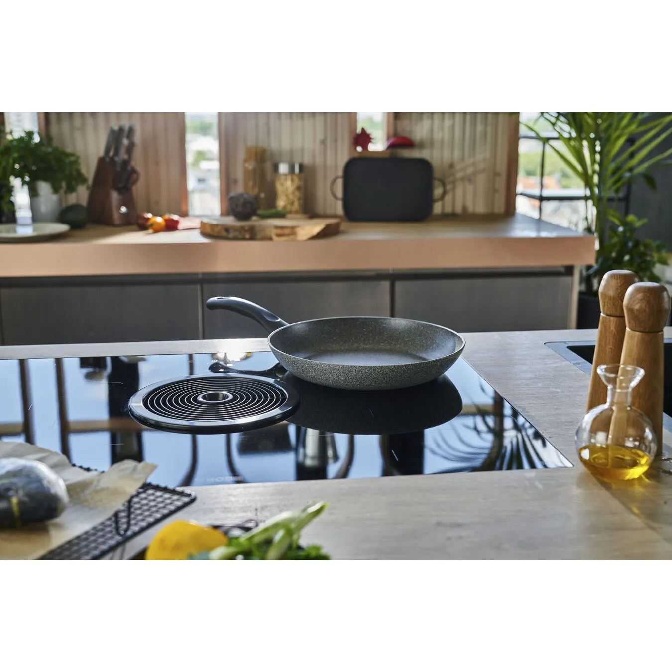 Ballarini Padella - 24 Cm, Alluminio, Granitium 2 Ballarini Padella - 24 Cm, Alluminio, Granitium - immagine 2