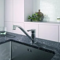 Ideal Standard Alpha - Miscelatore Da Lavello, Cromo BC490AA -Vendite Accessori per Cucina 4294c1e10b8634cf96875a66