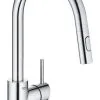 Grohe Concetto - Miscelatore Per Lavello Con Doccetta Estraibile, Cromato 31483002