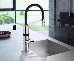 Hansa Fit - Miscelatore Elettronico Hybrid Da Lavello, Touchless, Nero/cromo 65252213 -Vendite Accessori per Cucina 47c00b1d4e9d9440606cd0a1