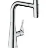 Hansgrohe M71 - Miscelatore Da Lavello Metris Select Con Doccetta Estraibile, Cromo 73822000
