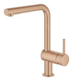 Grohe Minta - Miscelatore Da Lavello, Warm Sunset Spazzolato 30274DL0 -Vendite Accessori per Cucina 4e1ba18733c8a5a4a8d86960