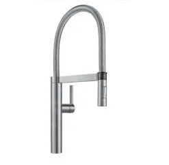 Blanco Culina S - Miscelatore Da Lavello Con Braccio Di Erogazione Flessibile, Acciaio Inox 517598