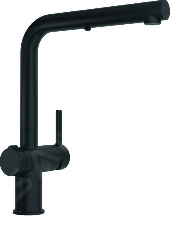 Franke Active - Miscelatore Da Lavello FN 5351.901, Con Comando Di Scarico Twist E Doccetta Estraibile, Nero Opaco 115.0669.769 1 Franke Active - Miscelatore Da Lavello FN 5351.901, Con Comando Di Scarico Twist E Doccetta Estraibile, Nero Opaco 115.0669.769