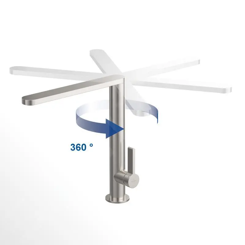 Villeroy & Boch Finera - Miscelatore Da Lavello, Antracite 92700005 5 Villeroy & Boch Finera - Miscelatore Da Lavello, Antracite 92700005 - immagine 5