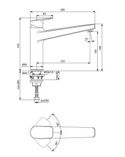 Ideal Standard CeraPlan - Miscelatore Da Lavello, Cromo BD326AA -Vendite Accessori per Cucina 5217b5b4a23b68c95a8b265d 1