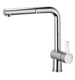 Paffoni Rock - Miscelatore Da Lavello Con Doccetta Estraibile, Cromato RO185CR