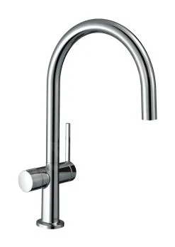 Hansgrohe M54 - Miscelatore Da Lavello Talis 220, Con Valvola D&apos;arresto Per Elettrodomestici, Cromo 72805000