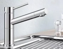 Blanco Alta S - Miscelatore Da Lavello Con Bocca Di Erogazione Estraibile, Acciaio Inox 515123 -Vendite Accessori per Cucina 553f4a83e7a19dfe1af15909