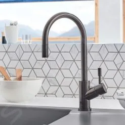 Villeroy & Boch Umbrella - Miscelatore Da Lavello Con Bocca Di Erogazione Estraibile, Antracite 92540005 -Vendite Accessori per Cucina 591b69d006f8b3d5df074ee0