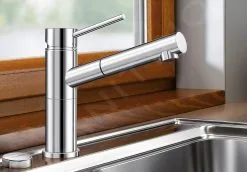 Blanco Alta S - Miscelatore Da Lavello Con Bocca Di Erogazione Estraibile, Sottofinestra, Cromo 518413 -Vendite Accessori per Cucina 5b26137cc9a56d8f3ff9a2c6