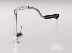 Ideal Standard Ceralook - Miscelatore Da Lavello Con Doccetta Estraibile, BlueStart, Cromo BC178AA -Vendite Accessori per Cucina 5cff8b052a5d460e99d71c79