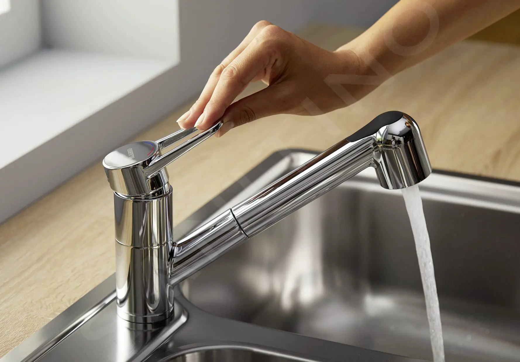 Blanco Wega S - Miscelatore Da Lavello Con Doccetta Estraibile, Cromo 526416 4 Blanco Wega S - Miscelatore Da Lavello Con Doccetta Estraibile, Cromo 526416 - immagine 4