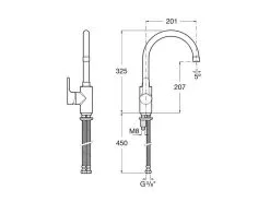 Roca L20 - Miscelatore Da Lavello, Cromo A5A8409C00 -Vendite Accessori per Cucina 60ecf4a12b02f084caa4ba50