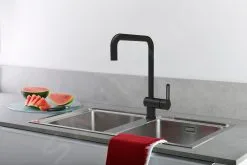 Paffoni Ringo - Miscelatore Da Lavello, Nero Opaco RIN980NO -Vendite Accessori per Cucina 629d3e43664b45bf690de30f