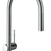 Hansgrohe M54 - Miscelatore Da Lavello Talis Con Bocca Di Erogazione Estraibile, SBox, Cromo 72803000