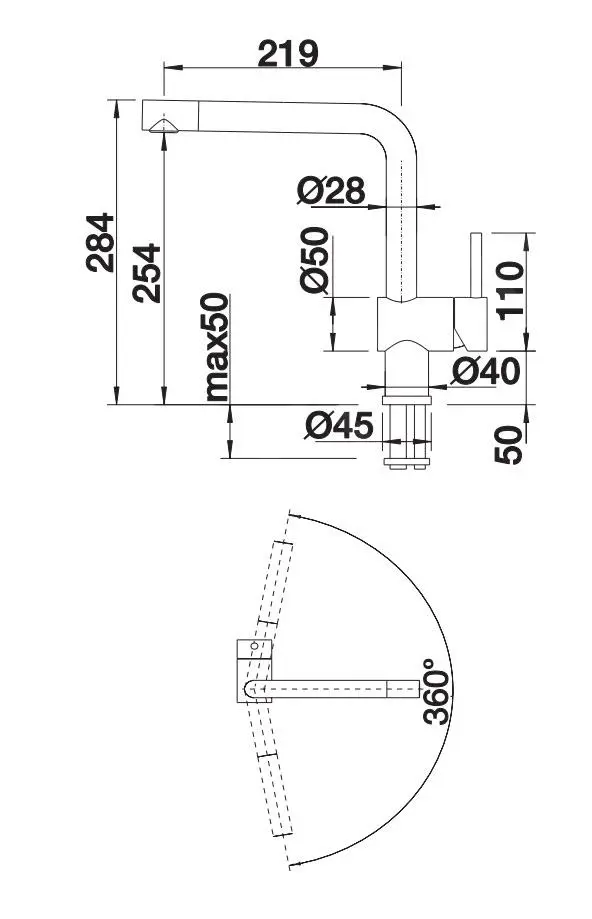 Blanco Linus - Miscelatore Da Lavello, Cromo 514020 2 Blanco Linus - Miscelatore Da Lavello, Cromo 514020 - immagine 2