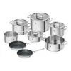 Zwilling Set Di Pentole E Padelle - 8-pz., Acciaio Inox