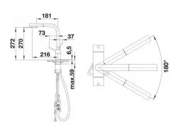 Blanco Fontas S II - Miscelatore Da Lavello Con Doccetta Estraibile E Funzione Di Filtraggio, Bianco 525204 7 Blanco Fontas S II - Miscelatore Da Lavello Con Doccetta Estraibile E Funzione Di Filtraggio, Bianco 525204 -Vendite Accessori per Cucina 665bafc3fb5ef1cd44edad79