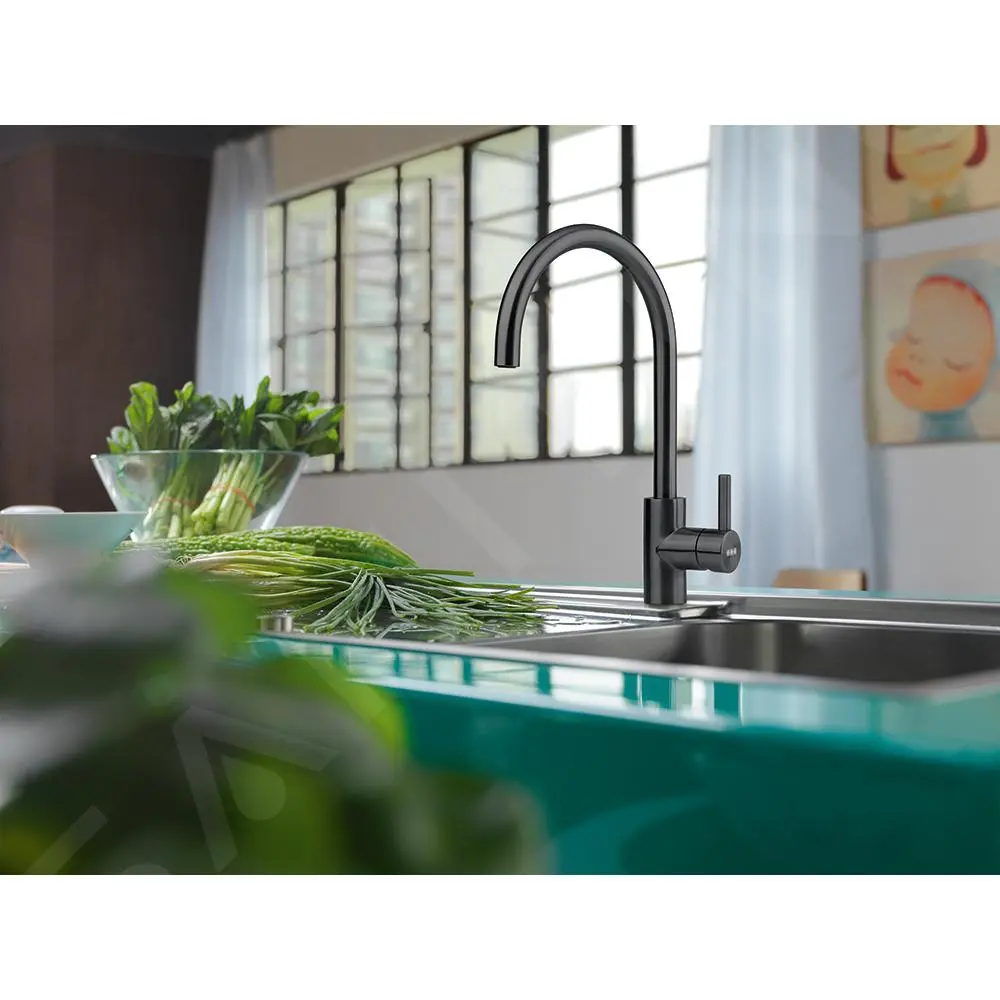 Franke Eos Neo - Miscelatore Da Lavello FC 0044.502, Nero 115.0613.590 3 Franke Eos Neo - Miscelatore Da Lavello FC 0044.502, Nero 115.0613.590 - immagine 3