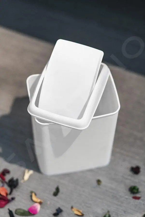 Aqualine Accessori - Pattumiera Soft 5 L, Bianco TRN-187-06 4 Aqualine Accessori - Pattumiera Soft 5 L, Bianco TRN-187-06 - immagine 4