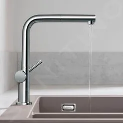 Hansgrohe M54 - Miscelatore Da Lavello Talis Con Bocca Di Erogazione Estraibile, SBox, Cromo 72809000 -Vendite Accessori per Cucina 6a3664d97cc1c9e69dabafdb