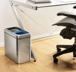 Simplehuman Pattumiere - Pattumiera Differenziata Scoperta 20 L, Acciaio Inox Spazzolato CW1470 11 Simplehuman Pattumiere - Pattumiera Differenziata Scoperta 20 L, Acciaio Inox Spazzolato CW1470 -Vendite Accessori per Cucina 6b575a61c3b7ba4a34e652d7