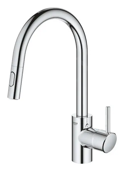 Grohe Concetto - Miscelatore Per Lavello Con Doccetta Estraibile, Cromato 31483002 3 Grohe Concetto - Miscelatore Per Lavello Con Doccetta Estraibile, Cromato 31483002 - immagine 3