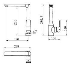 Novaservis Nobless Tina - Miscelatore Da Lavello, Cromo 38714,0 -Vendite Accessori per Cucina 70b1ce6c38e4c55efc3b7dbc