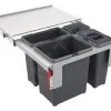 Franke Differenziatori - Cestino Rifiuti Incorporato Garbo 60-3 121.0200.680