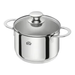 BSF Set Di Pentole - 5-pz., 18/10 Acciaio Inossidabile 8 BSF Set Di Pentole - 5-pz., 18/10 Acciaio Inossidabile -Vendite Accessori per Cucina 74013 160 0 1