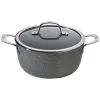 Ballarini Casseruola Con Coperchio - 20 Cm, Alluminio, Granitium Titanium Extreme