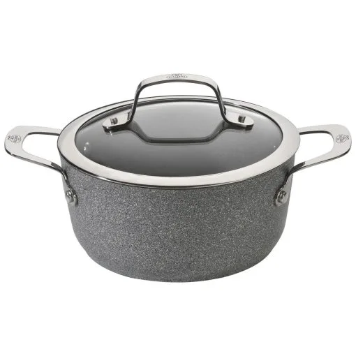 Ballarini Casseruola Con Coperchio - 24 Cm, Alluminio, Granitium Titanium Extreme -Vendite Accessori per Cucina 75002 829