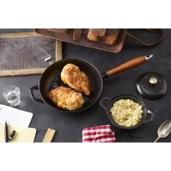 Staub Padella - 24 Cm, Ghisa, Black Matt -Vendite Accessori per Cucina 750040086