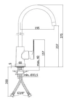 Paffoni Sly - Miscelatore Da Lavello, Cromato SY181CR 4 Paffoni Sly - Miscelatore Da Lavello, Cromato SY181CR -Vendite Accessori per Cucina 75778e9f9393823ed5daf078