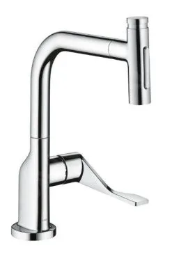 Axor Citterio - Miscelatore Da Lavello Con Doccetta Estraibile E Deviatore, Cromo 39862000