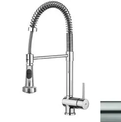 Paffoni Stick - Miscelatore Da Lavello Con Braccio Di Erogazione Flessibile, Acciaio Inox SK176ST