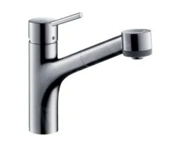 Hansgrohe Talis M52 - Miscelatore Da Lavello Talis Con Doccetta Estraibile, EcoSmart, Cromo 32845000