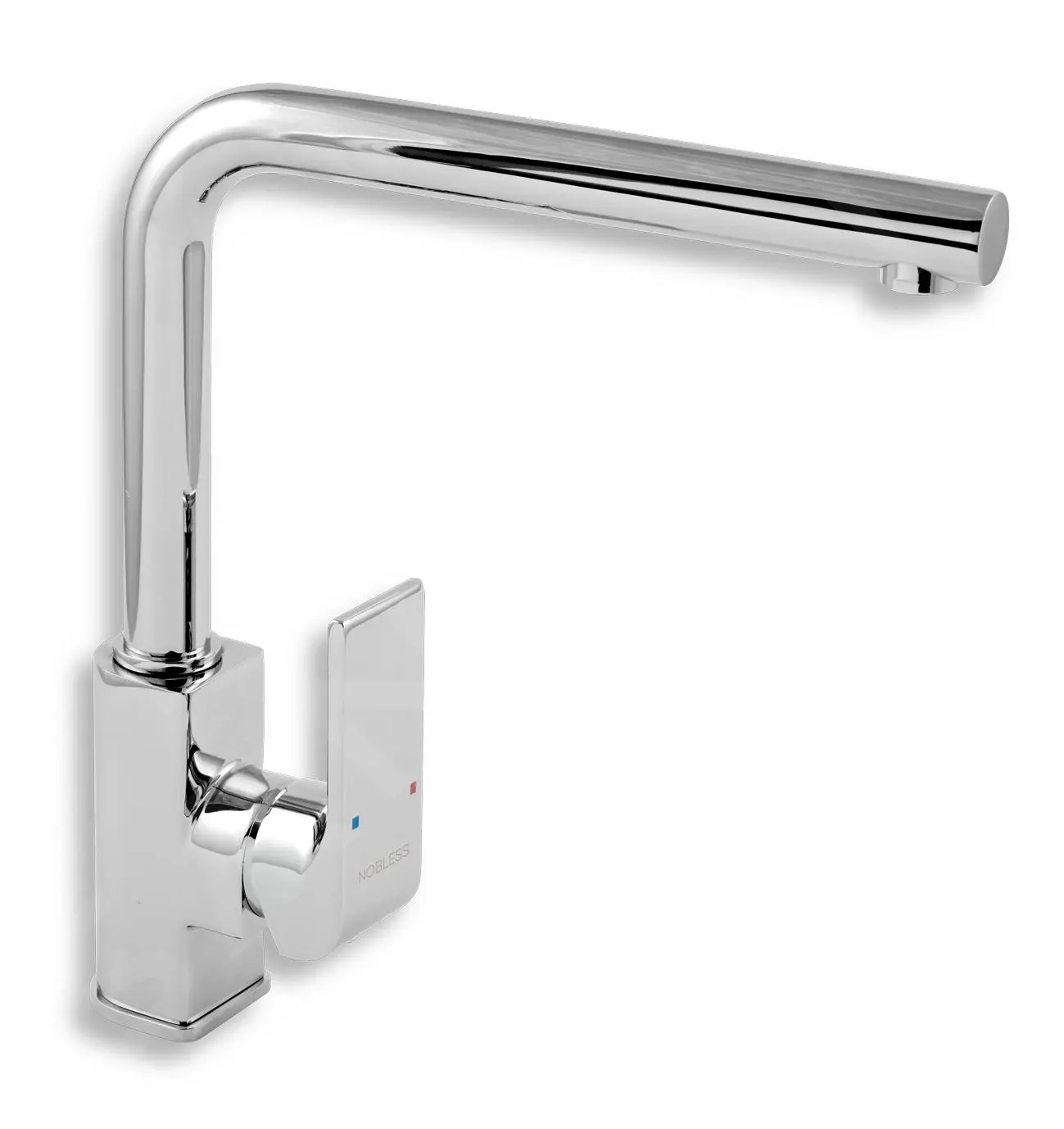 Novaservis Nobless Sharp - Miscelatore Da Lavello, Cromo 37713,0 1 Novaservis Nobless Sharp - Miscelatore Da Lavello, Cromo 37713,0