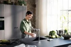 Hansgrohe Aqittura M91 - Miscelatore Da Lavello, SodaSystem, SBox, Cromo 76810000 -Vendite Accessori per Cucina 7ee33d5096bd744124ae1988